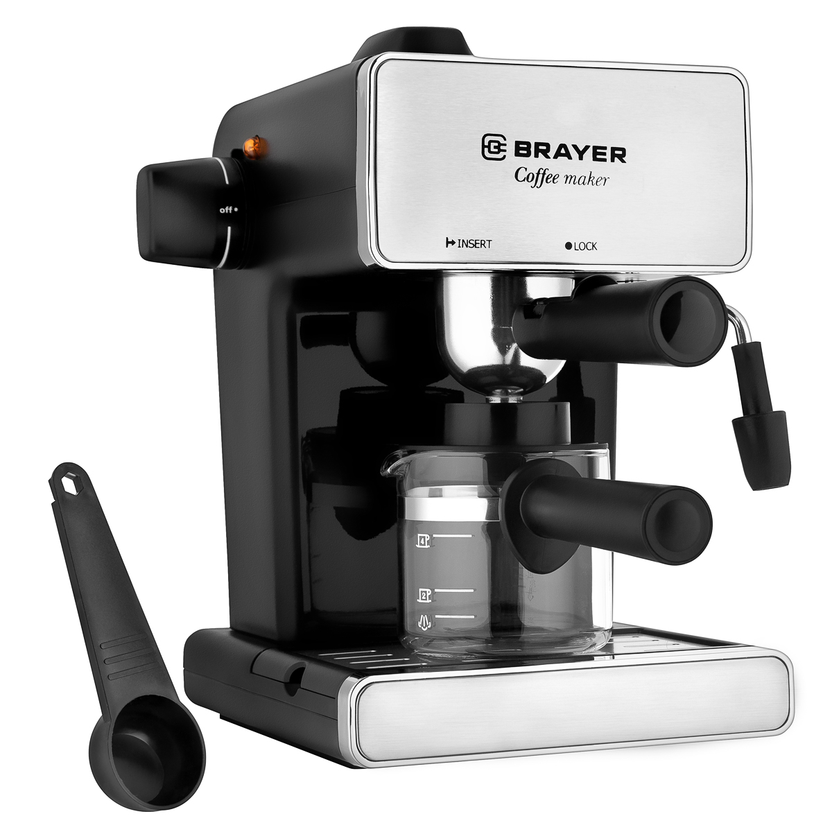 Кофеварка рожковая BRAYER BR1103